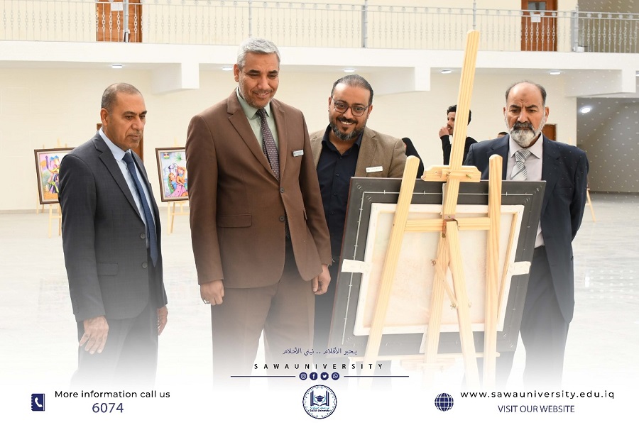 معرض الفنان التشكيلي ساجت جبار الرميثي