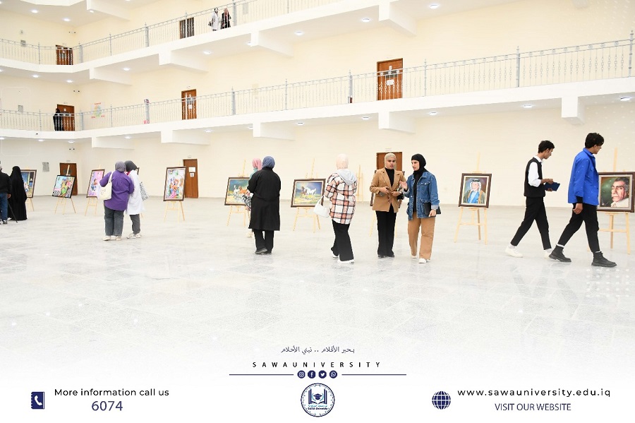 معرض الفنان التشكيلي ساجت جبار الرميثي