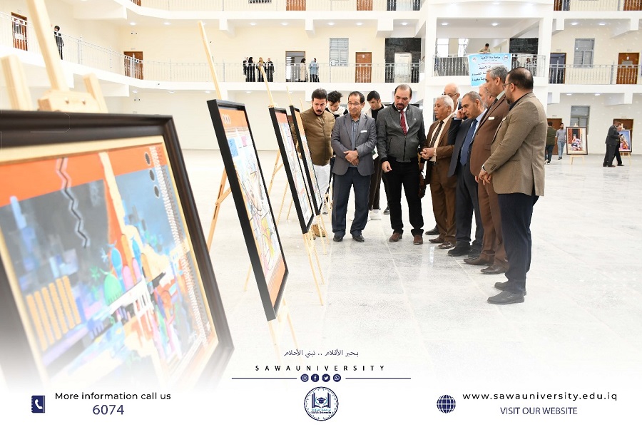 معرض الفنان التشكيلي ساجت جبار الرميثي