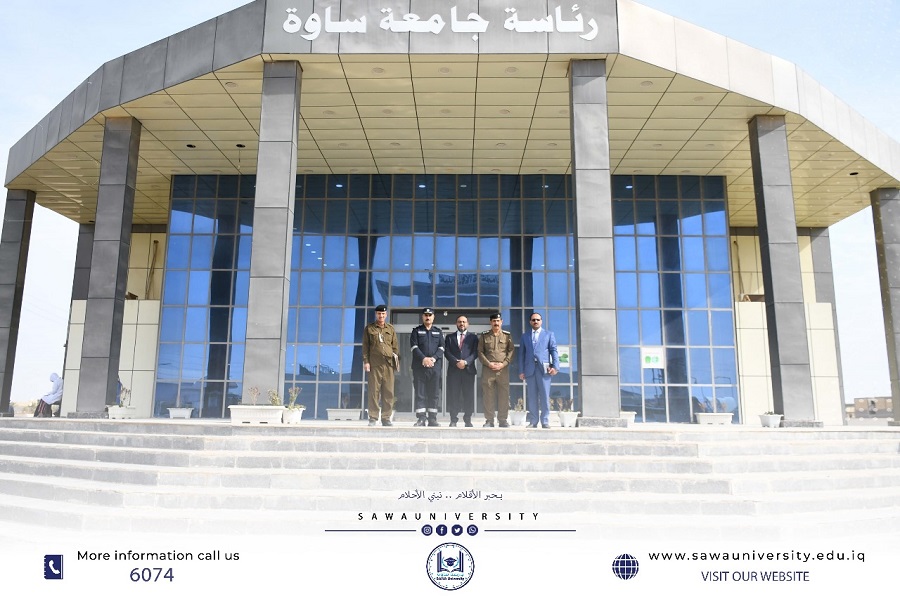 لجنة مديرية الدفاع المدني تزور جامعتنا