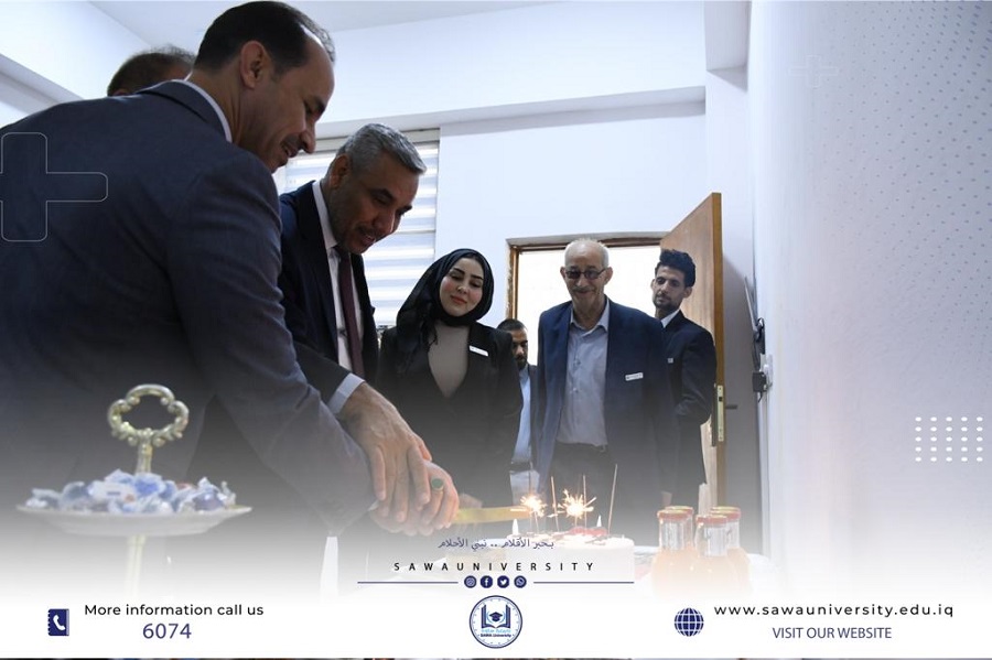 افتتاح  العيادة الطبية في الجامعة