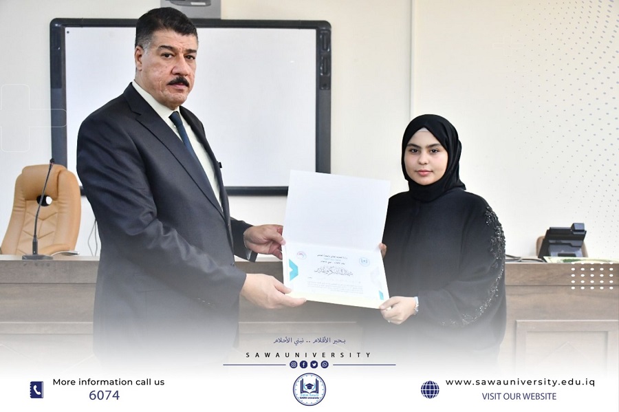 Honoring students participating