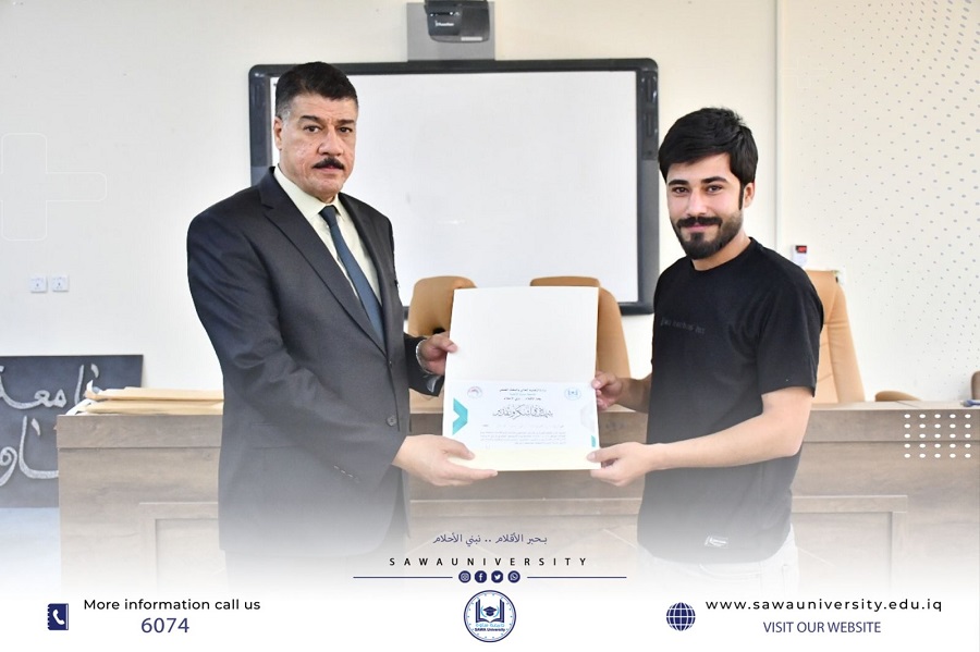 Honoring students participating
