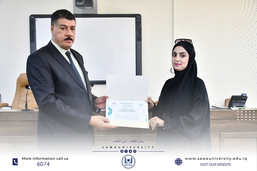 Honoring students participating