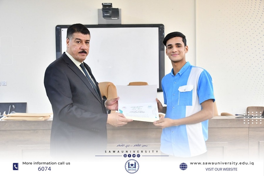 Honoring students participating