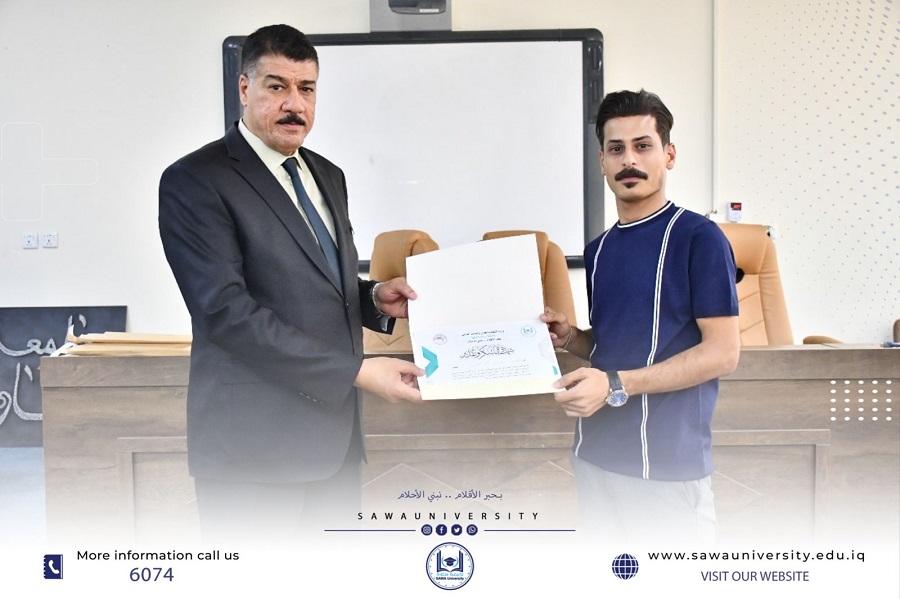 Honoring students participating
