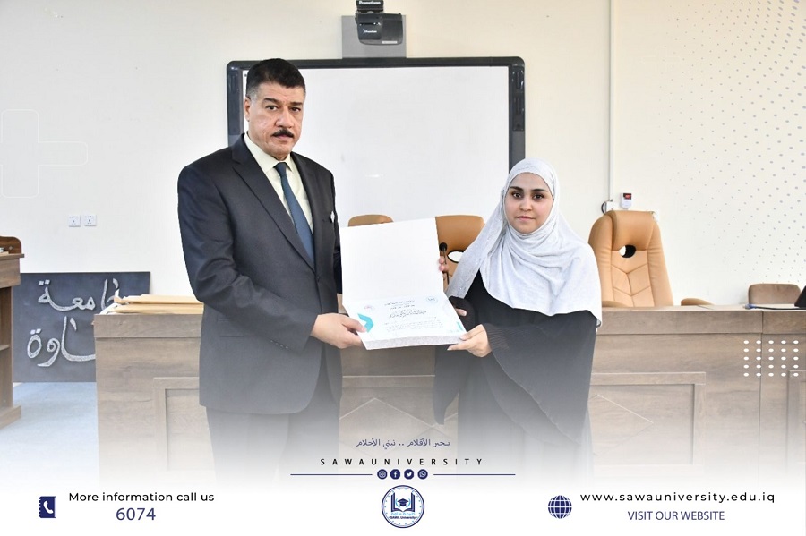 Honoring students participating