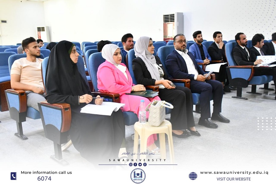 Discussing the graduation research