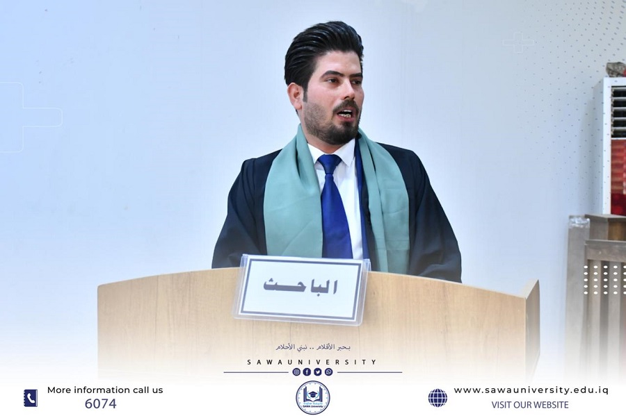 Discussing the graduation research
