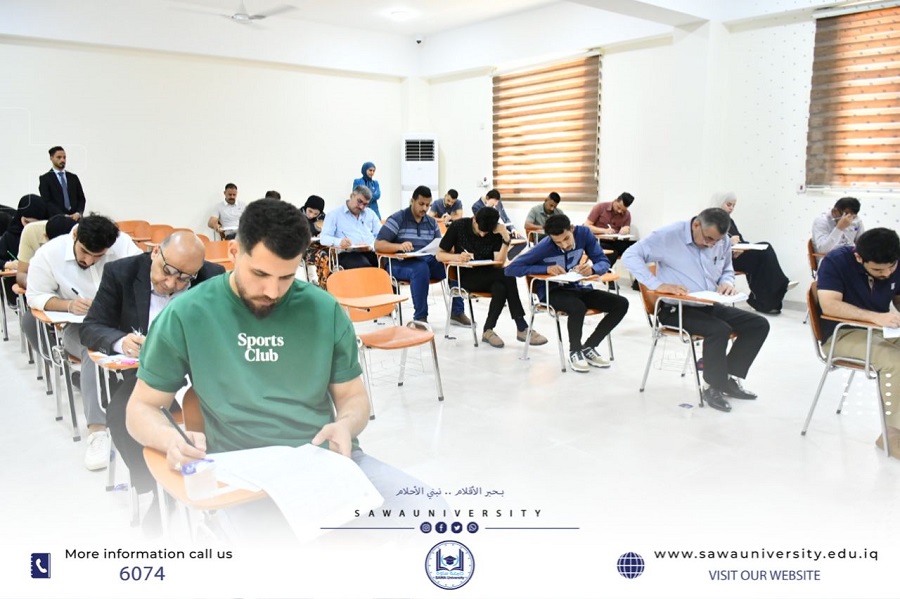 كلية القانون تجري امتحانات تجريبية للمواد التقويمية