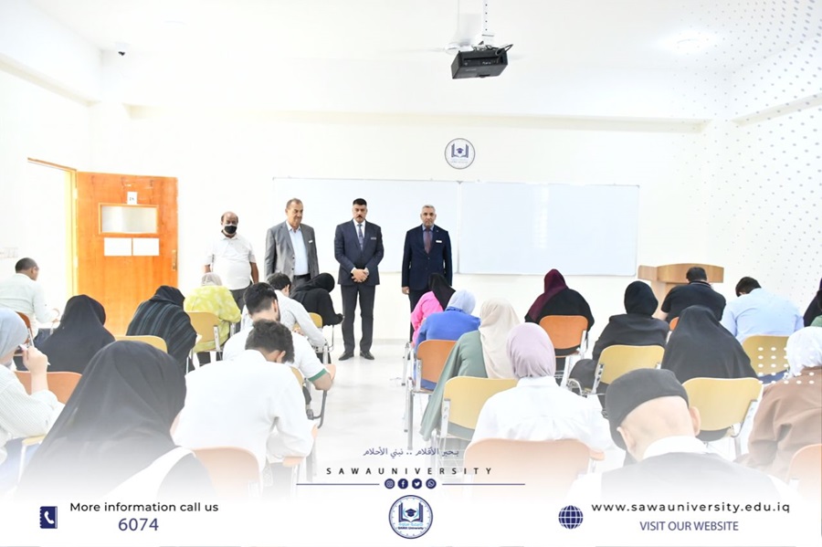 Our Students in the Medical Laboratory Department Do their Ministerial Exams