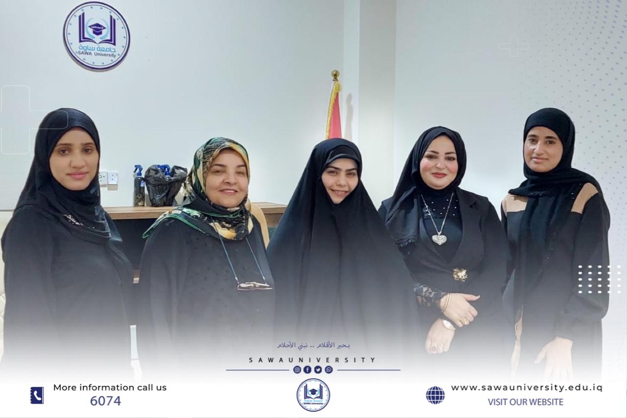 عميد كلية التربية يستقبل وفد العتبة الحسينية المقدسة