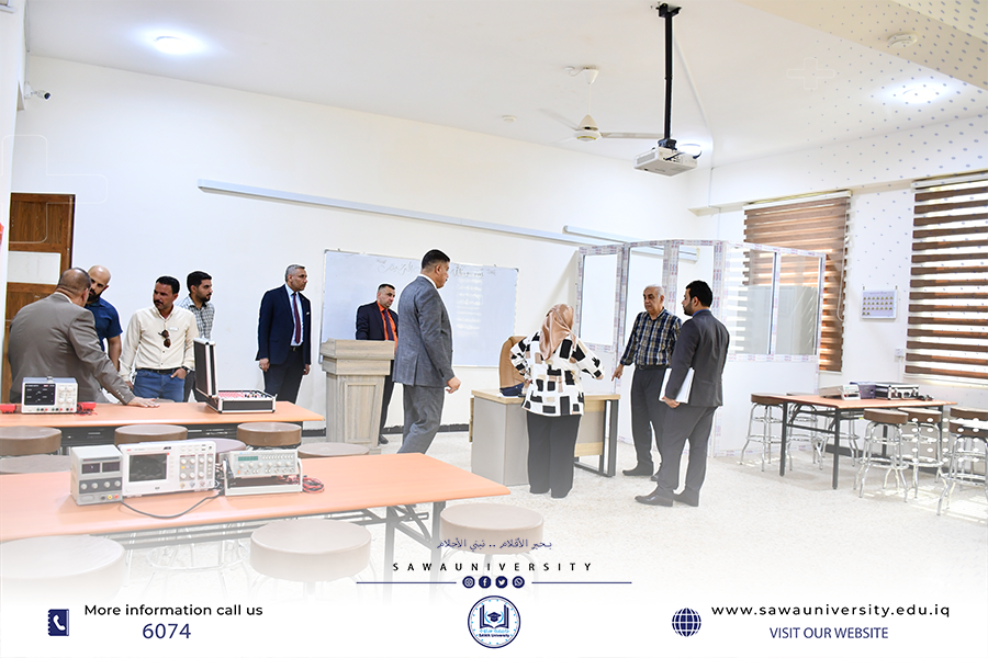 لجنة الاستحداث تزور جامعتنا