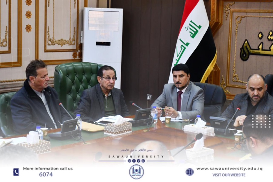 الاجتماع  الدوري الاول لعام 2025 للجنة الفرعية لمكافحة التطرف العنيف في المثنى