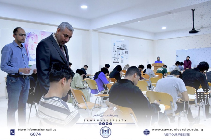 اختتام الامتحانات المشتركة  لطلبة الكلية التقنية الهندسية