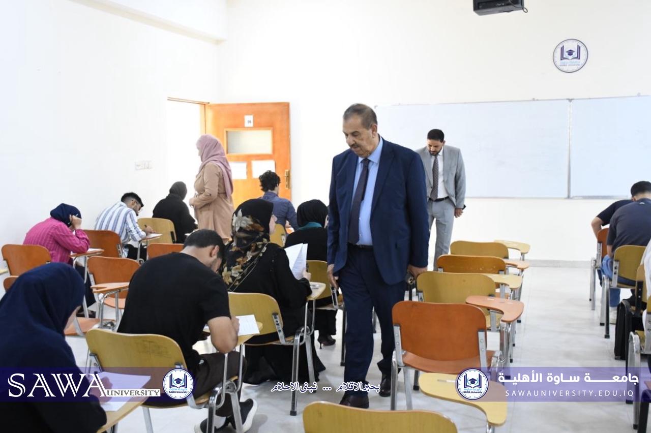 انطلاق امتحانات الدور الثاني في جامعة ساوة الأهلية