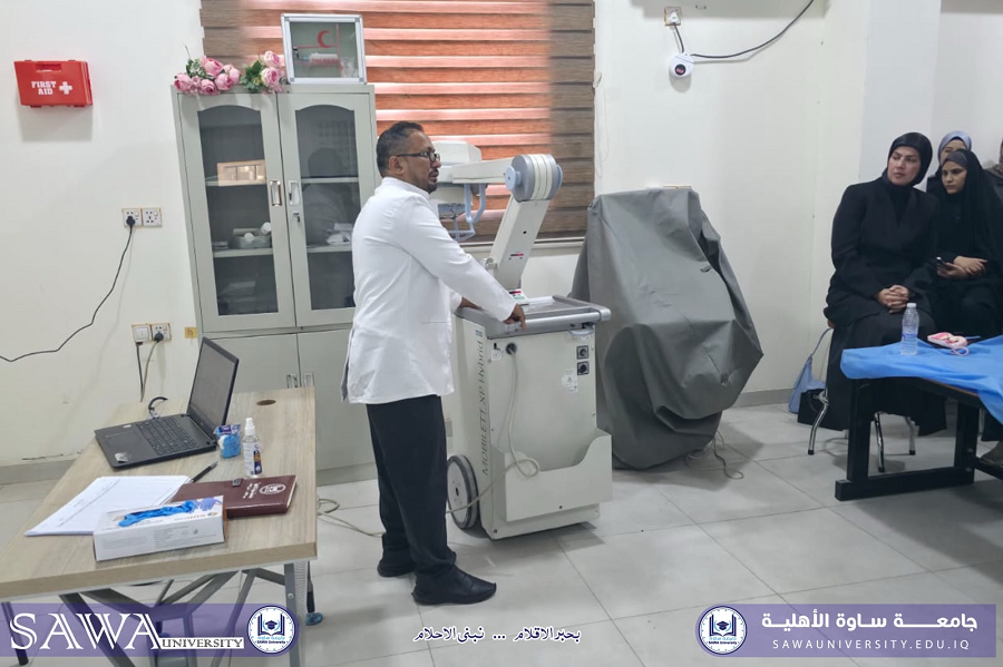 محاضرة علمية بعنوان (اهم الاعطال والمشاكل في اجهزة الاشعة السينية الواجب تعلمها من قبل المستخدم للجهاز )