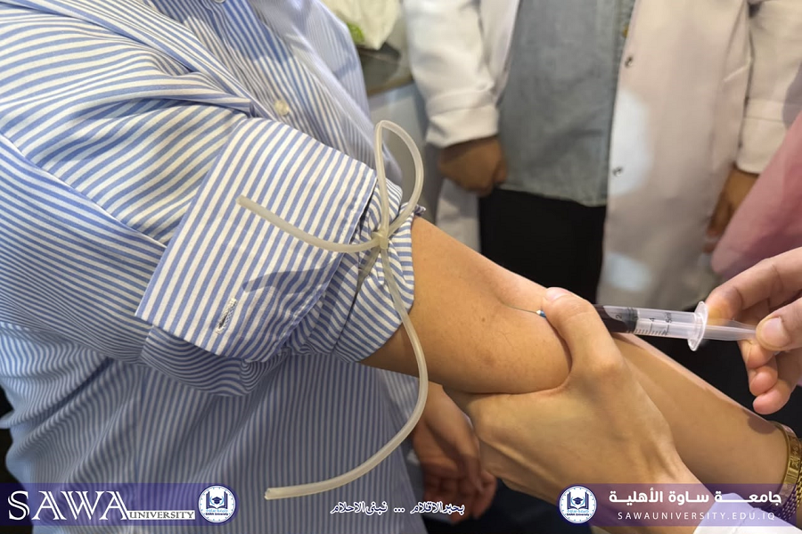 تدريب عملي لطلبة المرحلة الرابعة حول فحص إنزيم الفوسفاتاز القلوي (ALP)