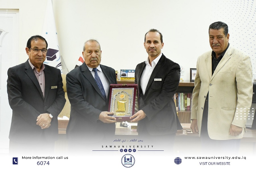 غرفة تجارة المثنى تهنىء رئاسة الجامعة