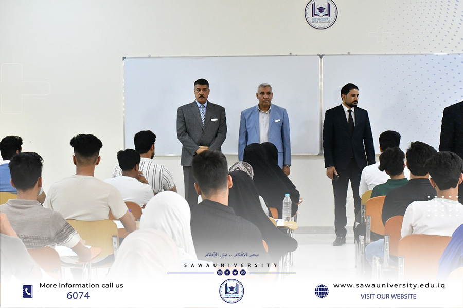 طلبة المراحل الاولى بجامعتنا يواصلون دراستهم اليومية