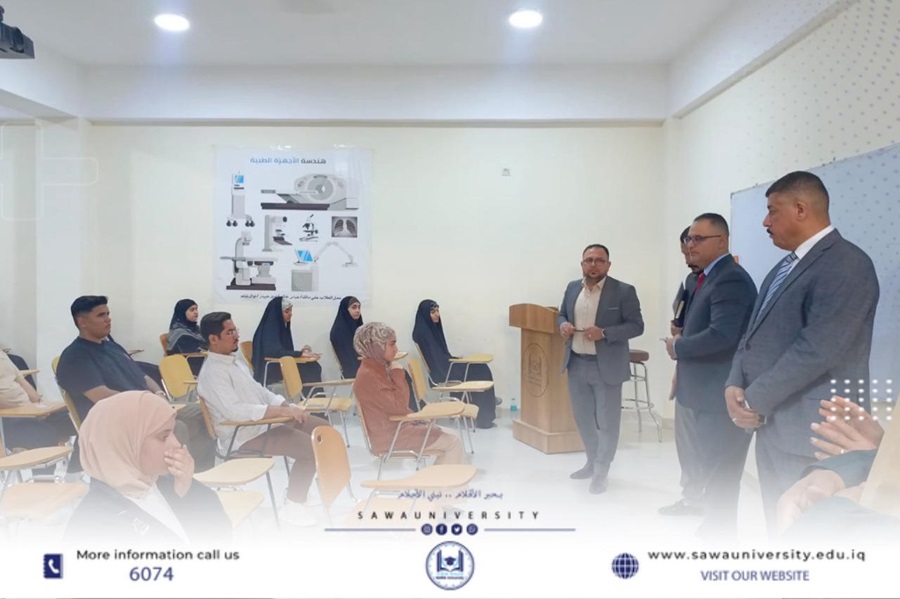 الجنابي يتفقد الامتحانات المشتركة  لطلبة الكلية التقنية الهندسية 