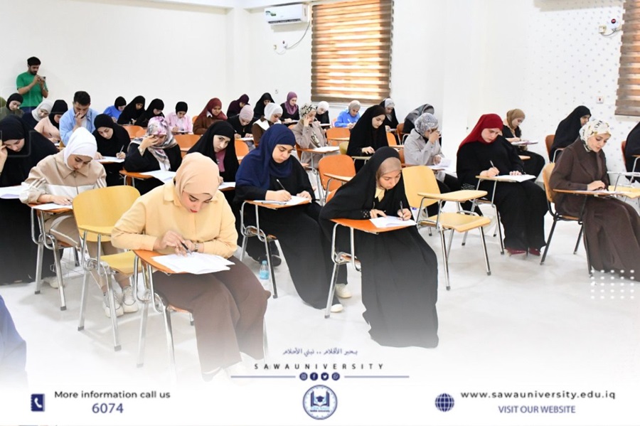 تفقد الامتحانات التمهيدية والشاملة لطلبة قسم المختبرات الطبية في كلية التقنيات ا…