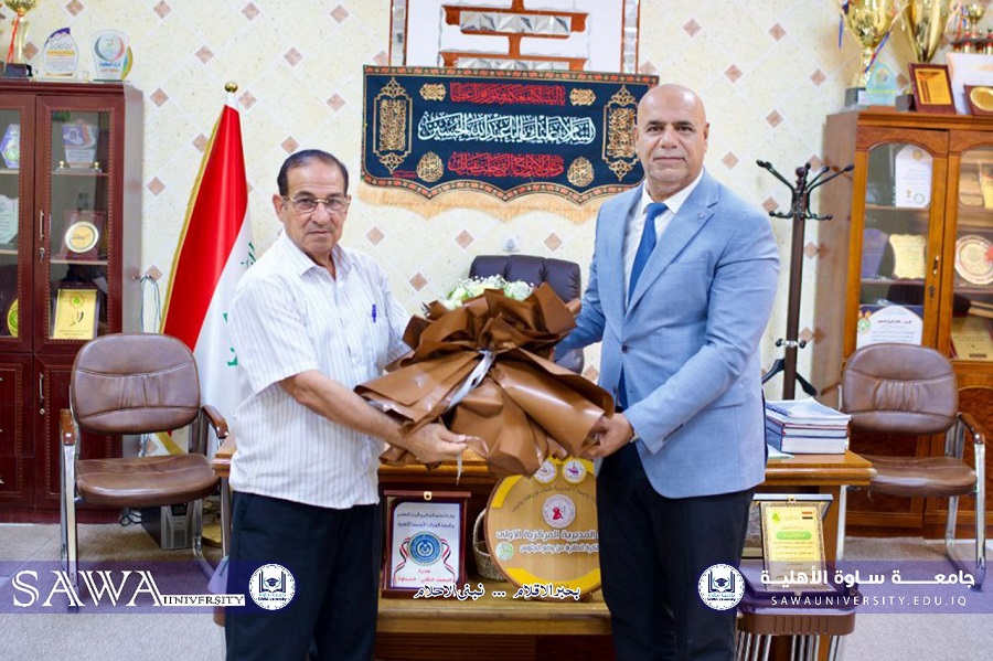 تهنئة فلاح شيال لمناسبة تثبيته مديرا لشباب ورياضة المحافظة