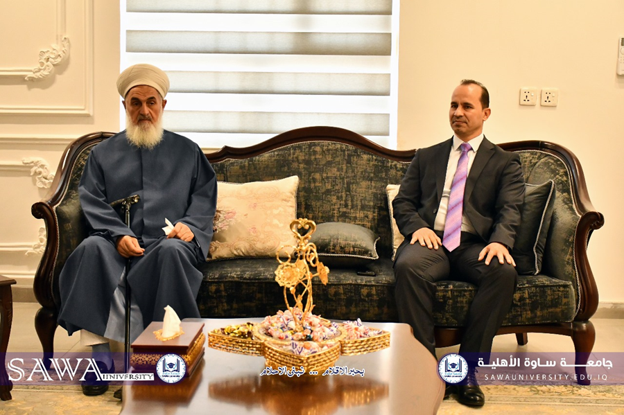 Sheikh Mahdi Al-Sumaidaie Visits Our University
