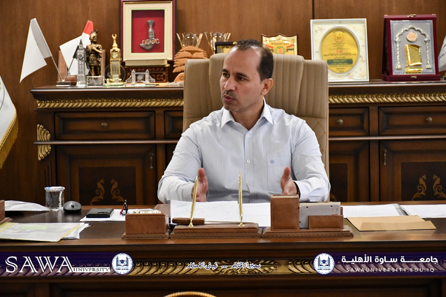 مكتب مفوضية حقوق الانسان في المحافظة يشيد بتعاون جامعتنا المثمر