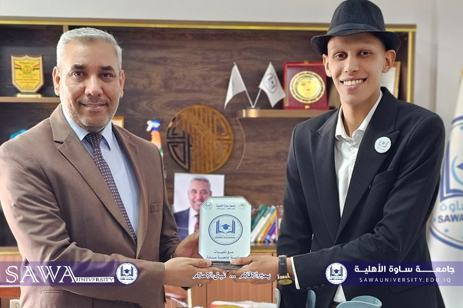 الغزي يكرم الطالب المحارب الشجاع ايمن سعود الجياشي