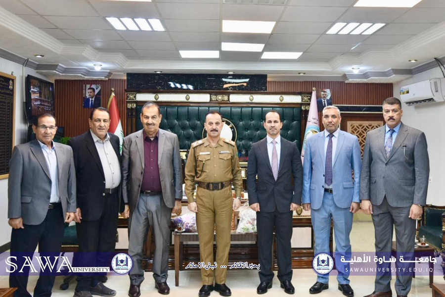 قائد شرطة المحافظة يشيد بتجربة جامعتنا