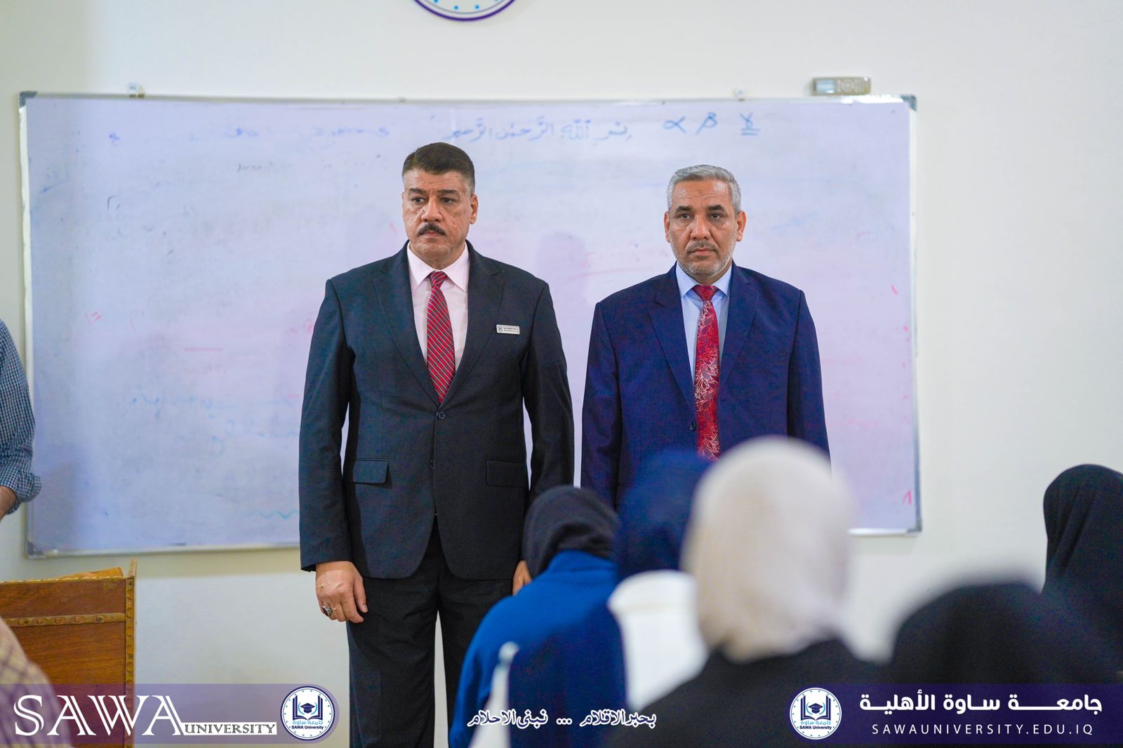 برعاية ومتابعة مستمرة من رئاسة جامعة ساوة الأهلية، تواصلت الامتحانات النهائية في كلية التربية وسط أجواء تنظيمية وانسيابية عالية